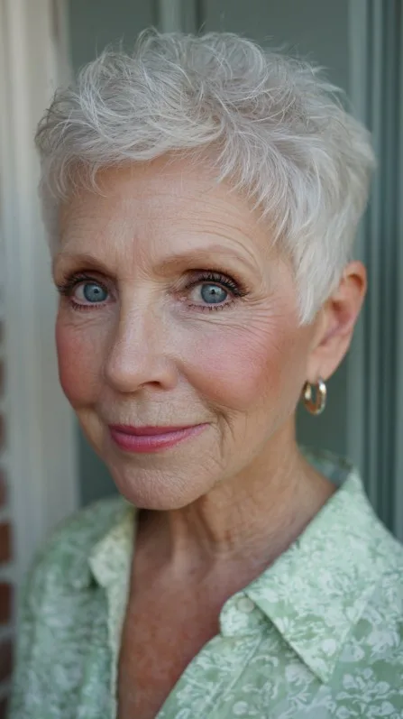 Chic Feathered Pixie with Defined Texture