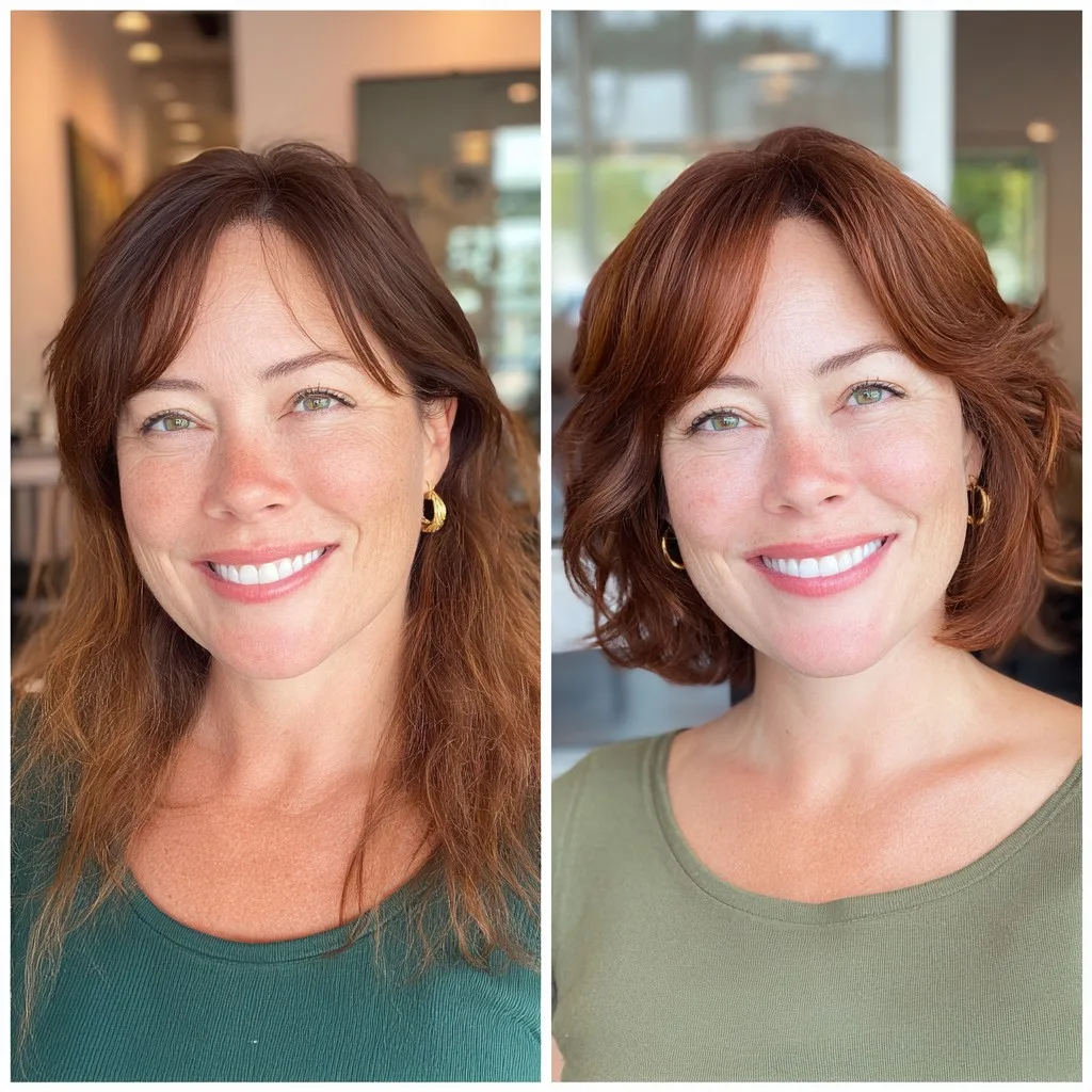 Chic Textured Bob with Soft Layers