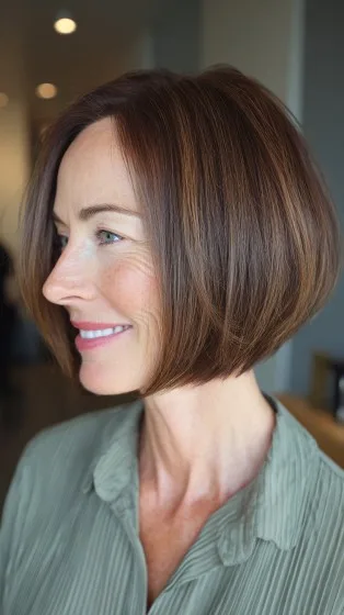 Chic Textured Floating Bob with Soft Movement