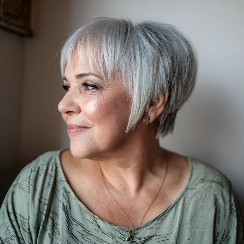 Chic Textured Razor-Cut Pixie for a Modern Look
