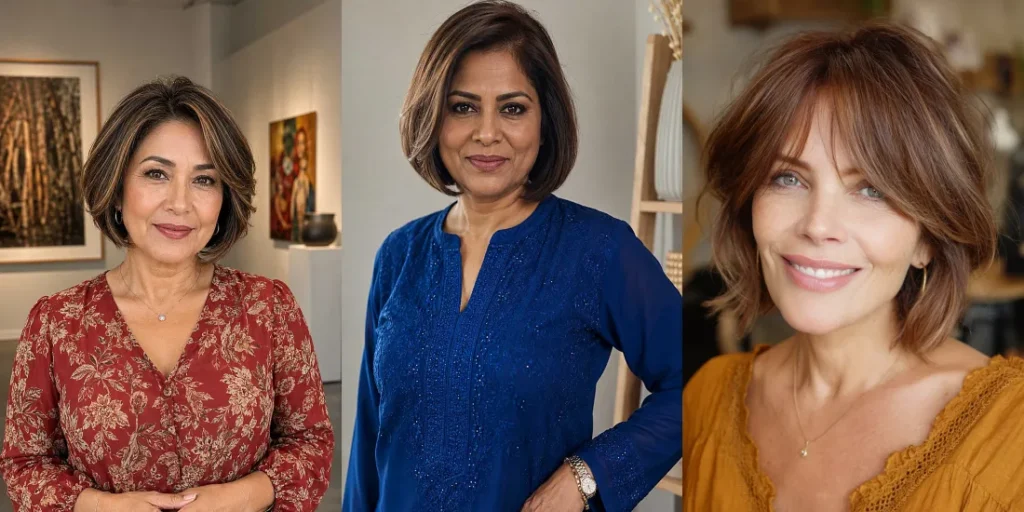 50 Most Beautiful Chin-Length Bobs for Women Over 50