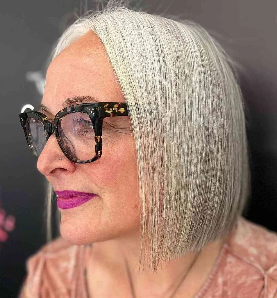 Effortless Short Bob for Women Over 60 with Fine Hair