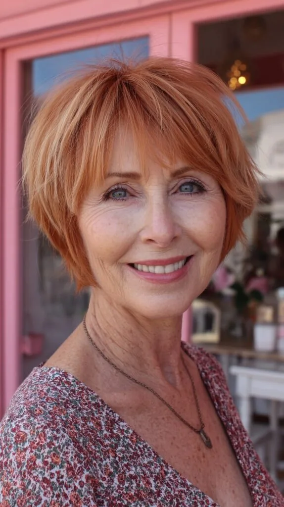 Feathered Copper Pixie-Bob with Soft Fringe