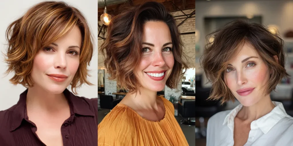 50 Cute and Sassy Frayed Bob Haircuts That Flatter Women Over 40