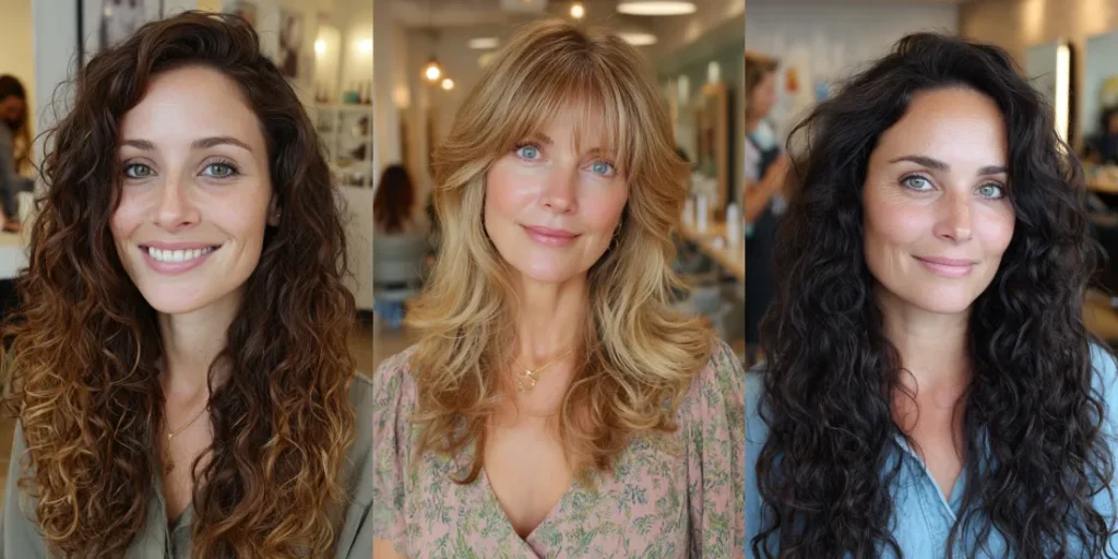 30 Stunning Long Hair Styles for Women Over 40