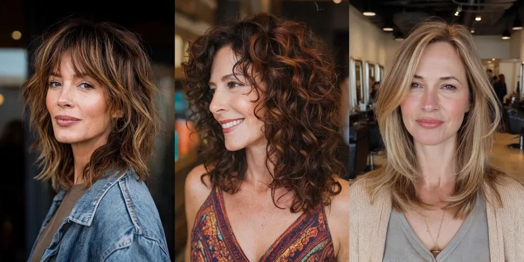 25 Beautiful Hairstyles for Medium-Length Hair (Named Best Haircut for Women Over 40 Right Now)
