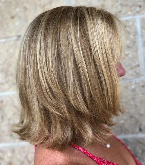 Mid-Length Layered Bob