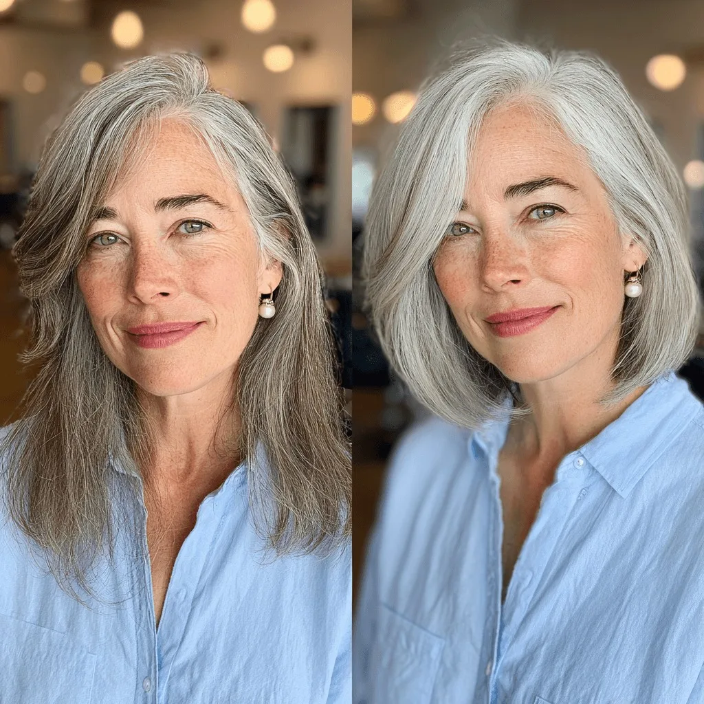 Modern Frayed Bob with Soft Movement