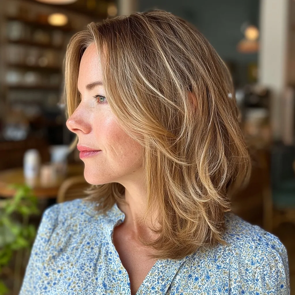 Modern Soft Layers with Subtle Highlights