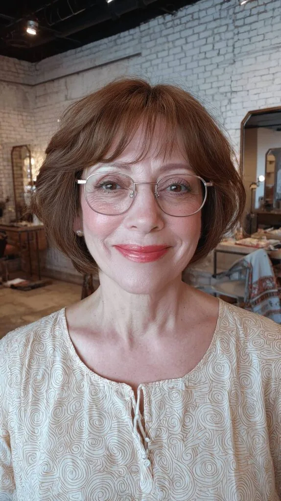 Modern Textured Bob with Soft Face-Framing Layers