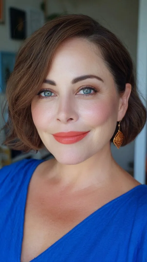 Modern Textured Bob with Soft Waves
