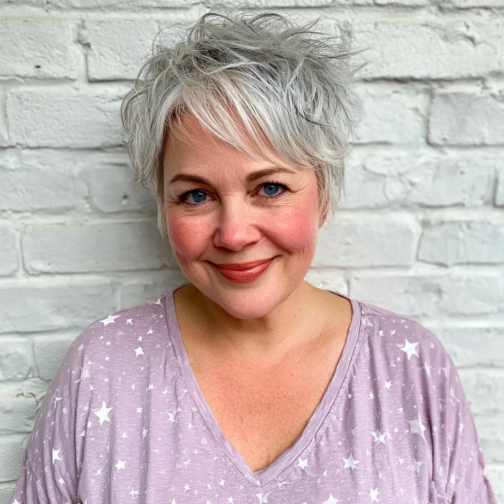 Playful Textured Pixie with Fluffy Layers