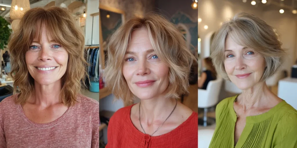 25 Most Stylish Shag Bob Haircuts for Women Over 50
