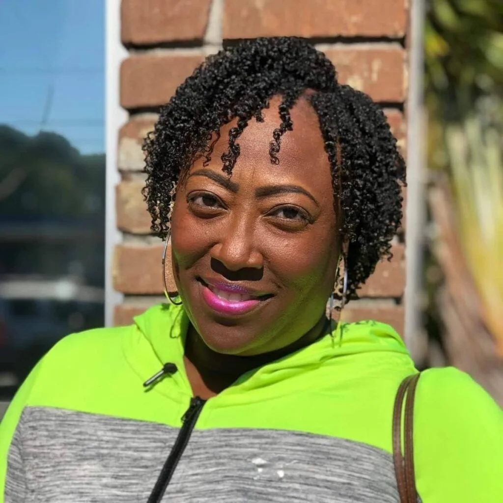 Short and defined coils for older women