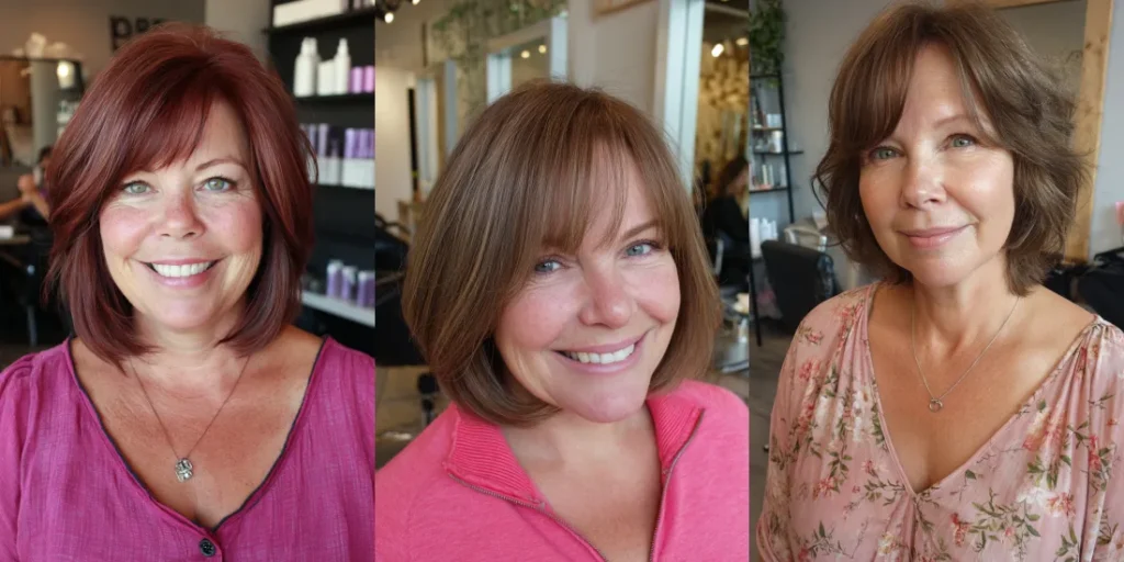 25 Ultimate Side Bangs Hairstyles for Women Over 50