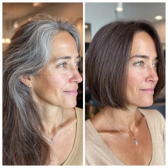 Sleek and Modern A-Line Bob