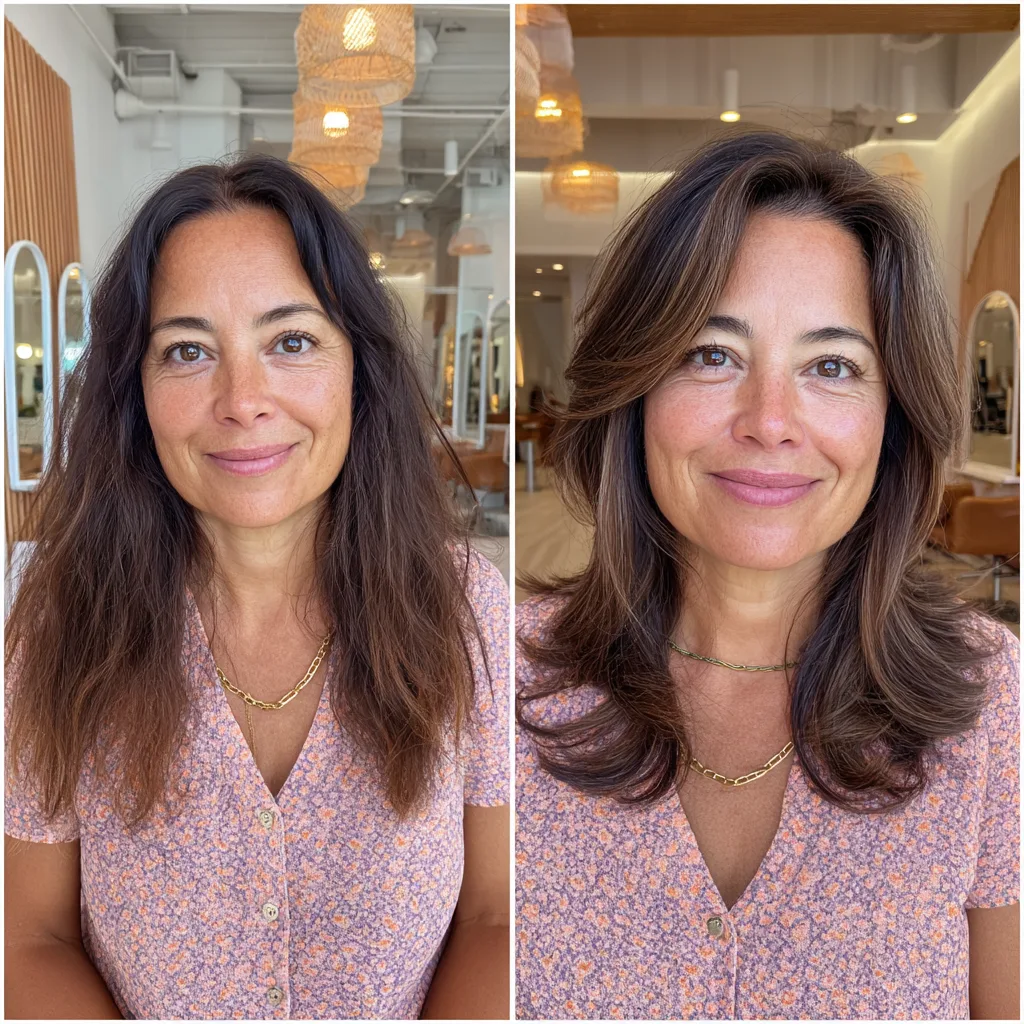 Soft Layered Cut with Gentle Face Framing for Effortless Elegance