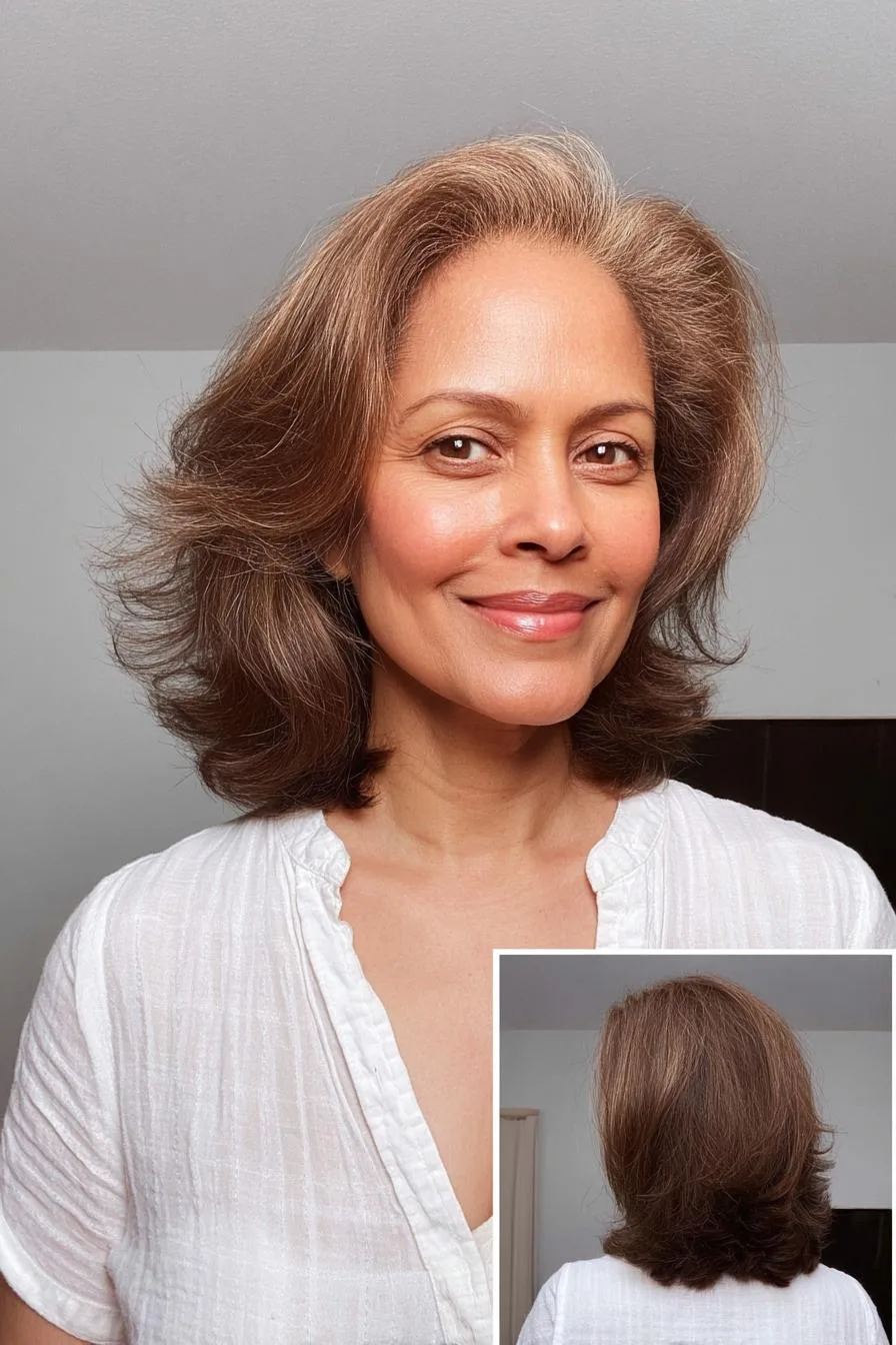 Soft Layered Silver Elegance