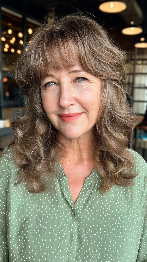 Softly Layered Cut with Gentle Beach Waves