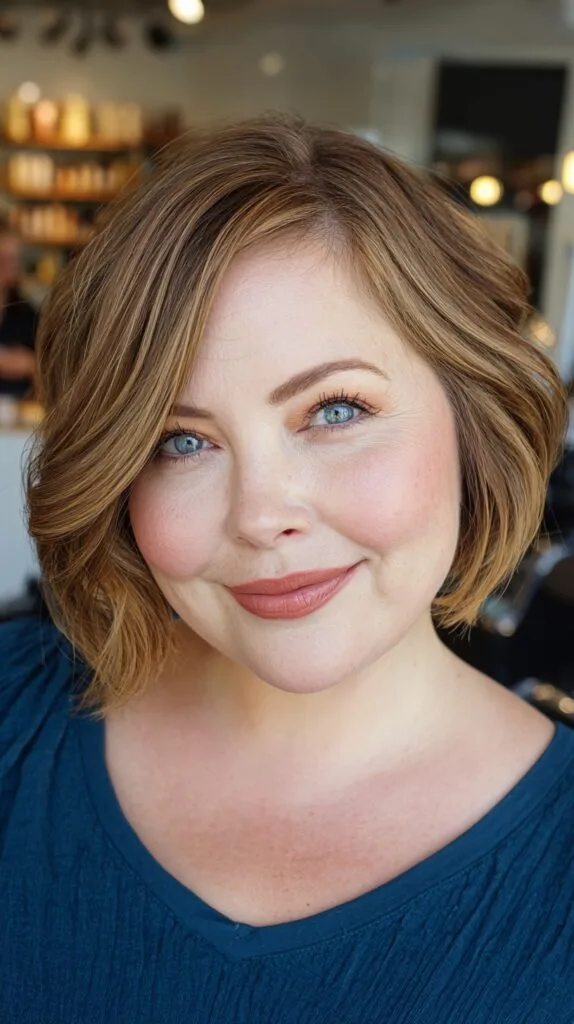 Softly Textured Bob with Face-Framing Layers