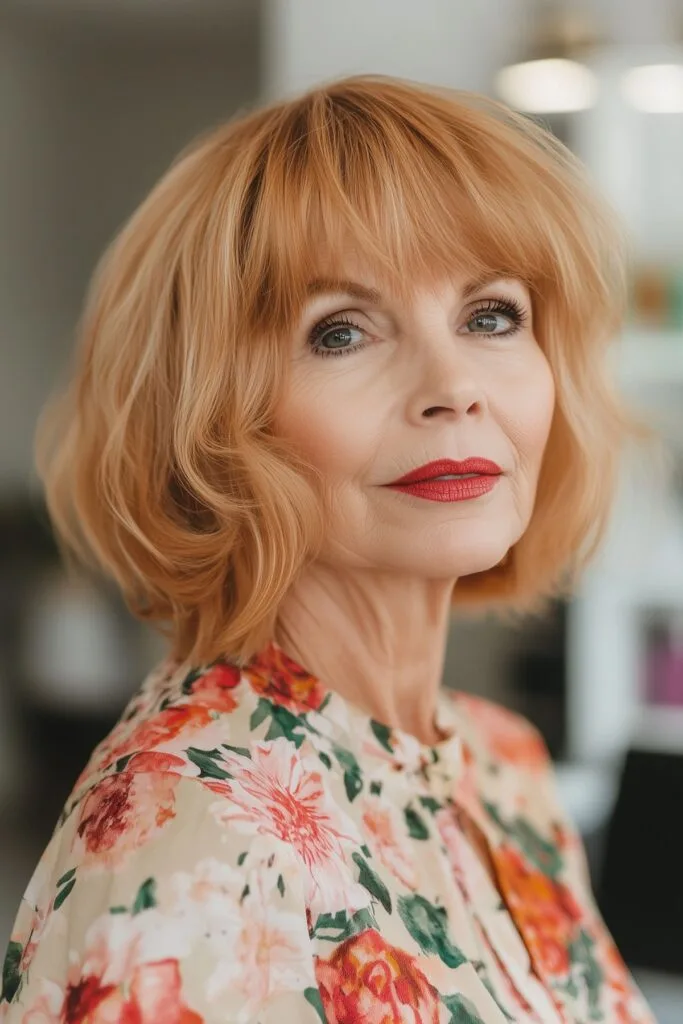 Strawberry Blonde on Mature Women
