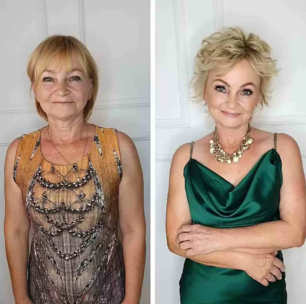 Stylish Pixie Shag Bob Cut for Women Aged 60 with Fine Hair