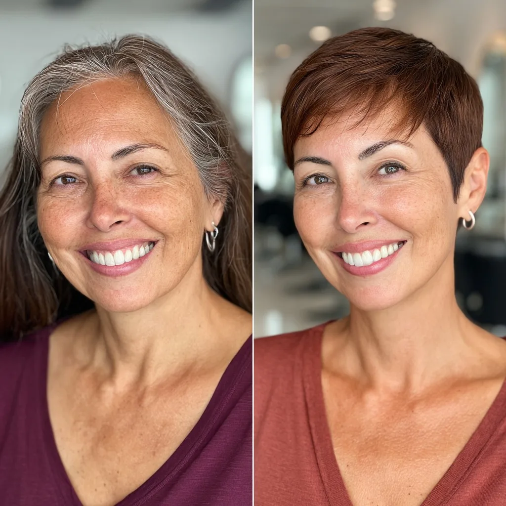 Stylish Short Layered Cut with Subtle Texture