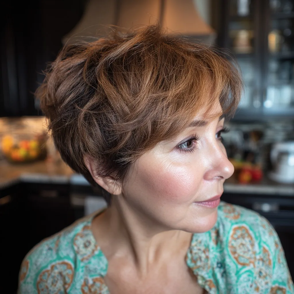 Textured Pixie Bob with Luminous Highlights