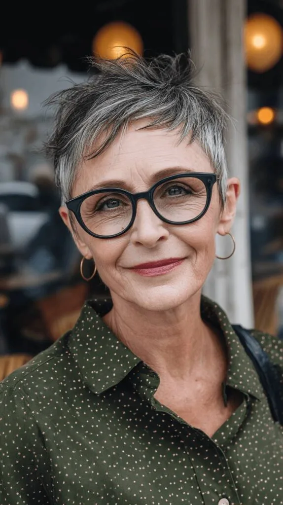 Textured Pixie Cut with Effortless Volume