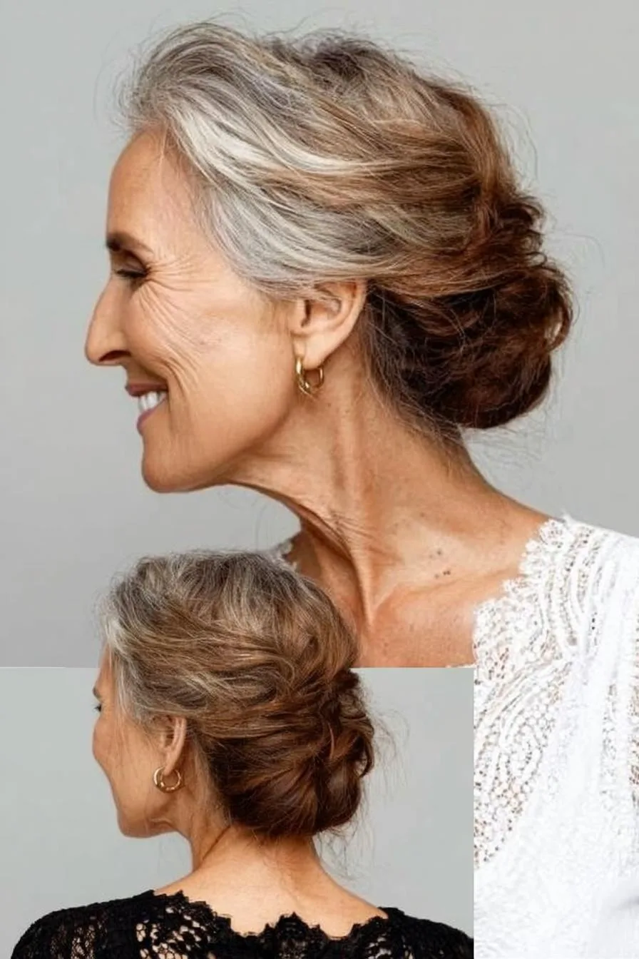 Timeless silver chestnut elegance