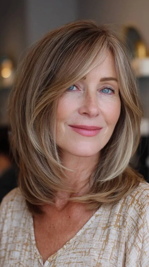 Trendy Blended Textured Cut with Soft Layers
