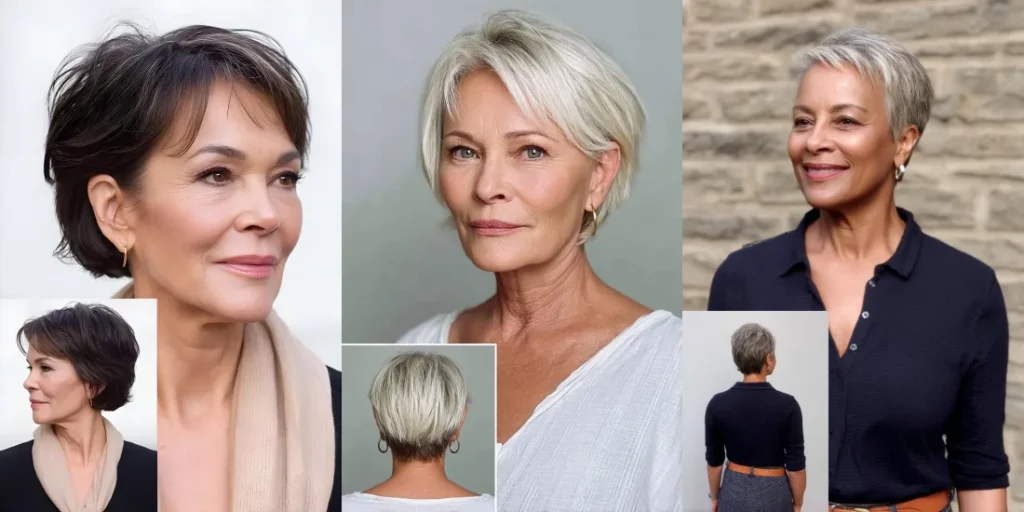16 Short 90s Bixie Cuts Perfect for Women Over 60