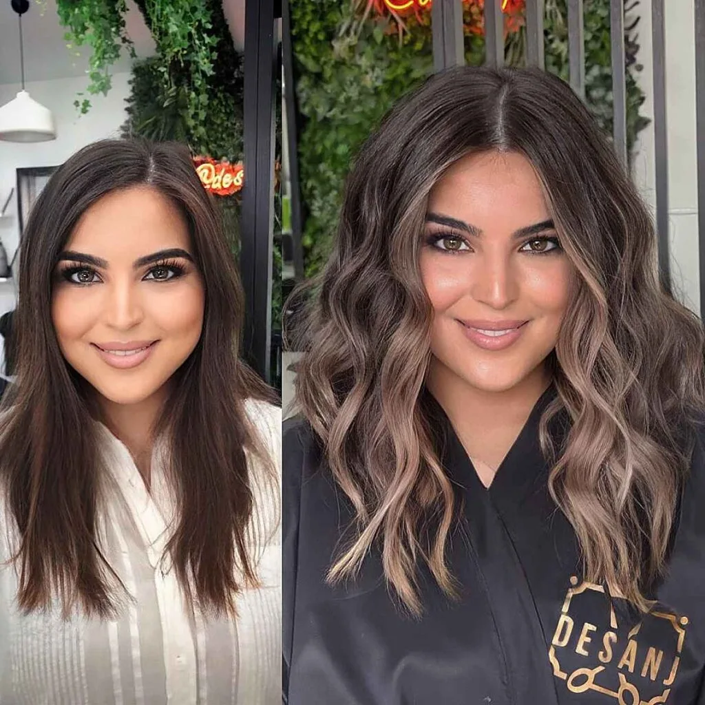 Beautiful Ombre on Long Hair for Women Over Forty