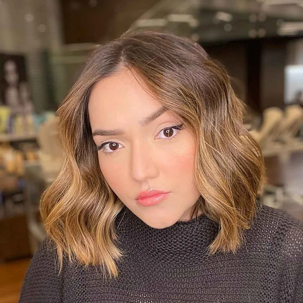 Blunt Cut Bob with Waves