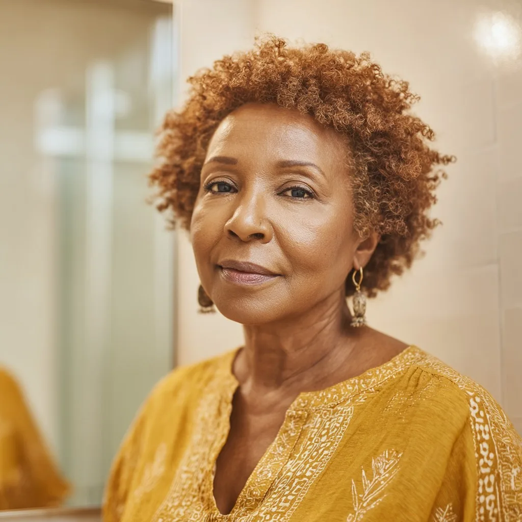 Chic Curly Bob with Defined Volume