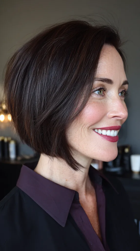 Chic Layered A-Line Bob Haircut