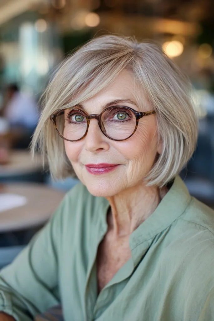 Chic Soft Blunt Bob with Subtle Layers