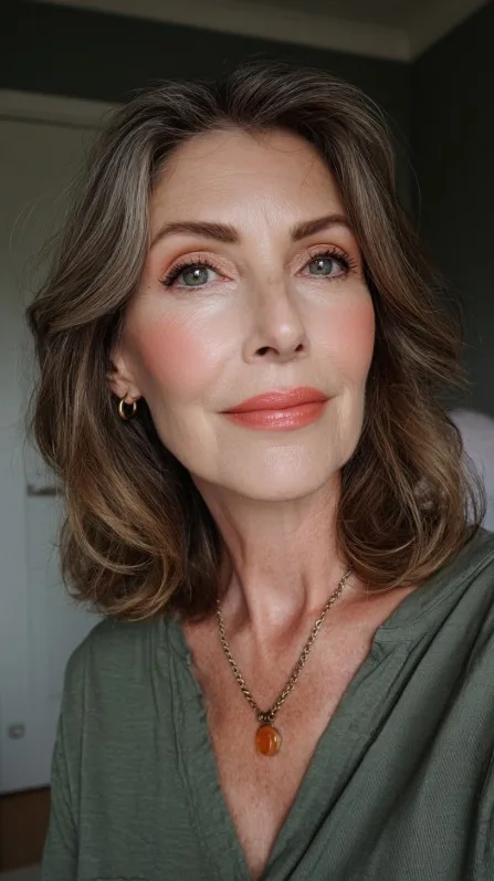 Chic Soft Layered Cut with Gentle Waves