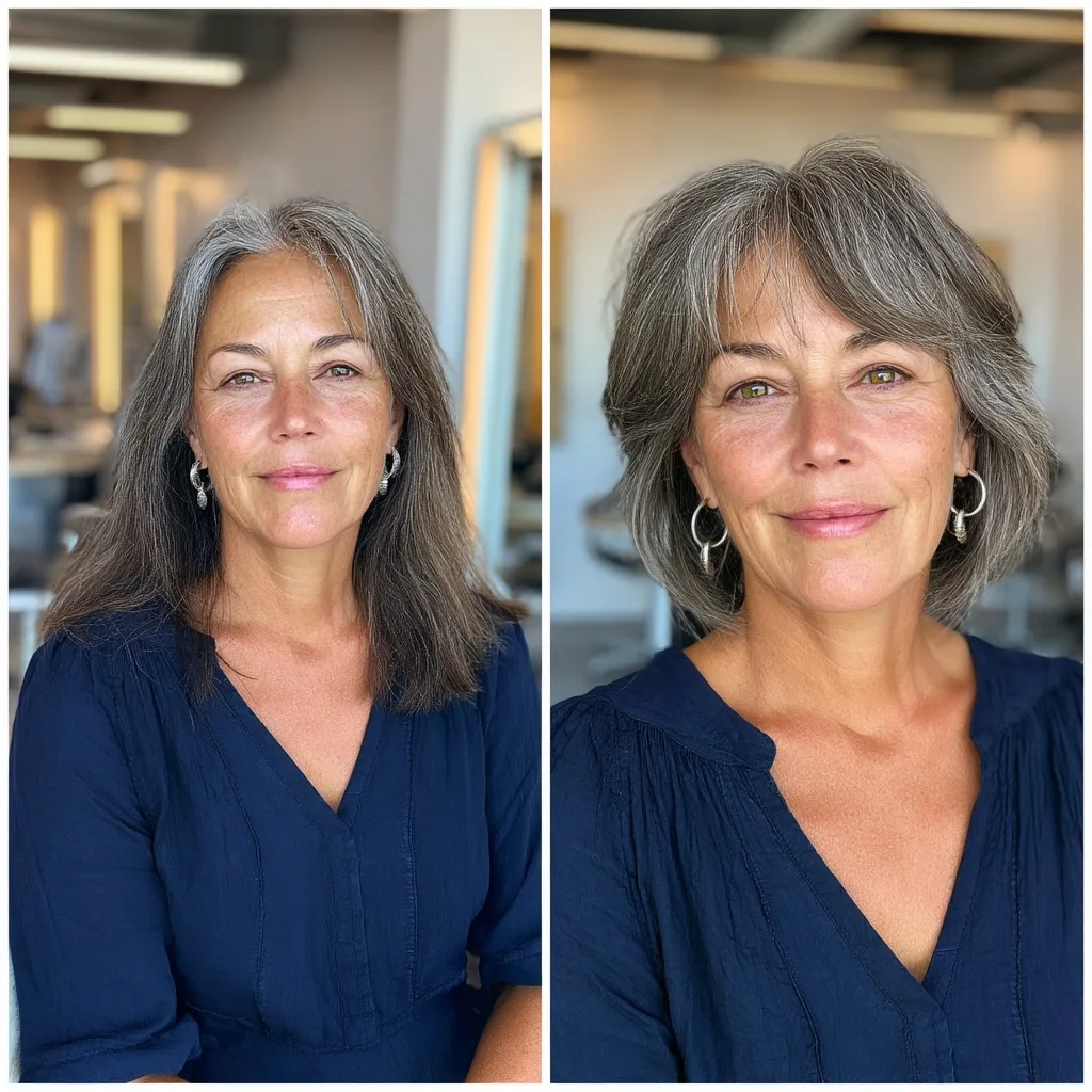 Chic Soft Shaggy Cut with Textured Layers