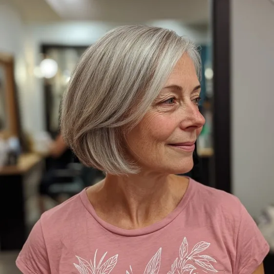Chic Softly Textured Bob with Subtle Layers