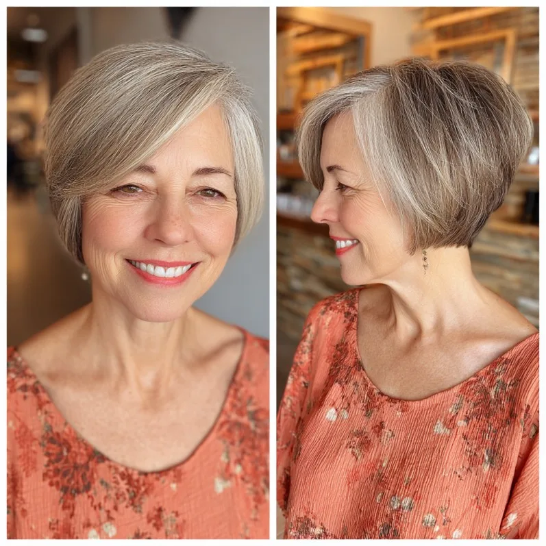 Chic Textured Bob with Soft Volume