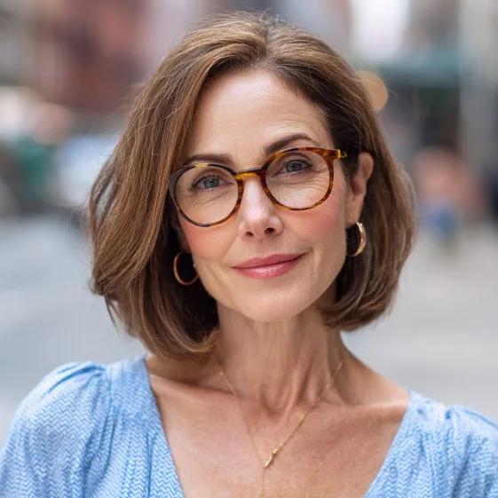 Chic Textured Bob with Subtle Volume