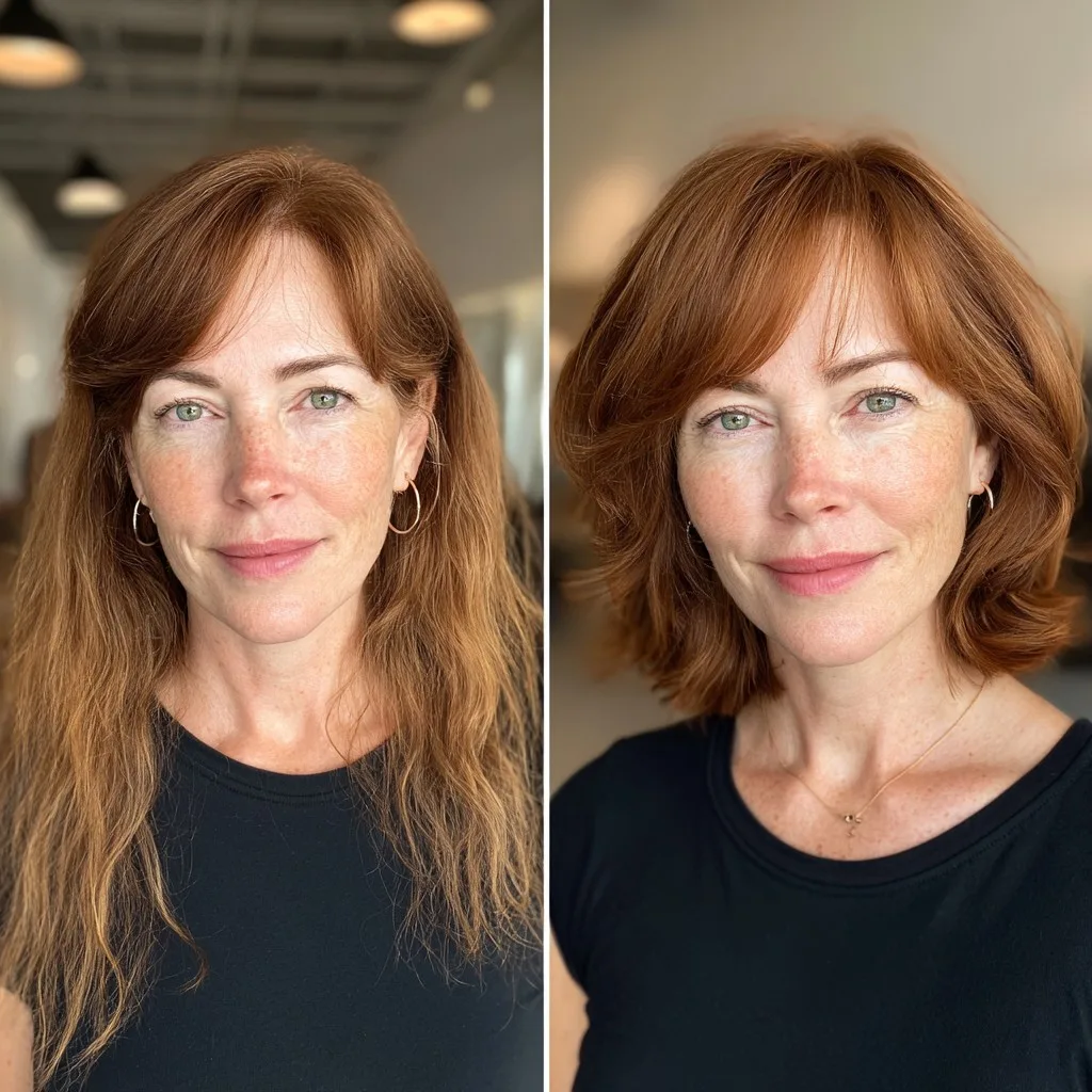 Chic Textured Lob with Soft Layers