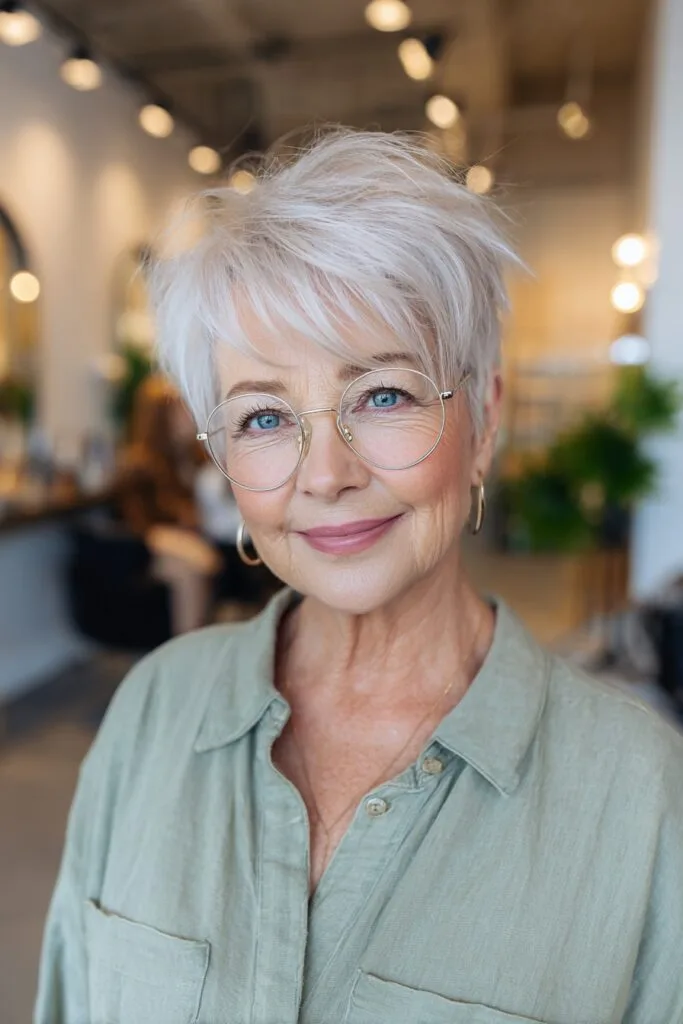 Chic Textured Short Cut with Soft Volume