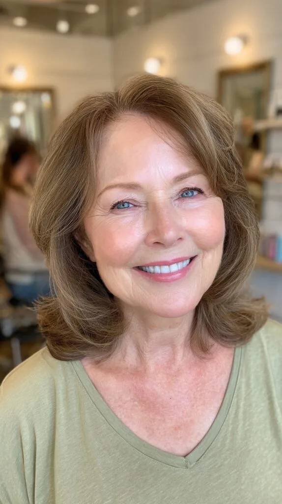 Classic Chestnut Waves with Soft Volume