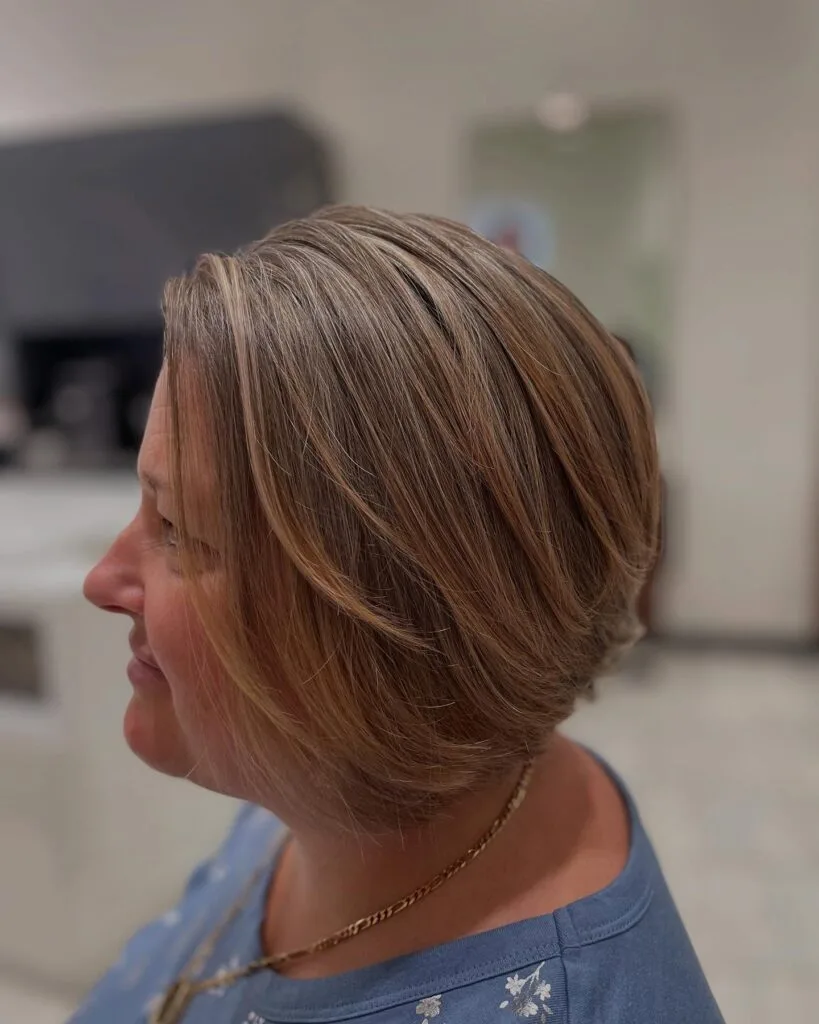 Contemporary Textured Bob with Subtle Waves