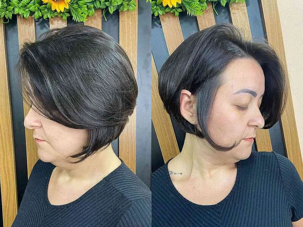 Deeply Enriched Swing Bob for Older Ladies with Fine Hair