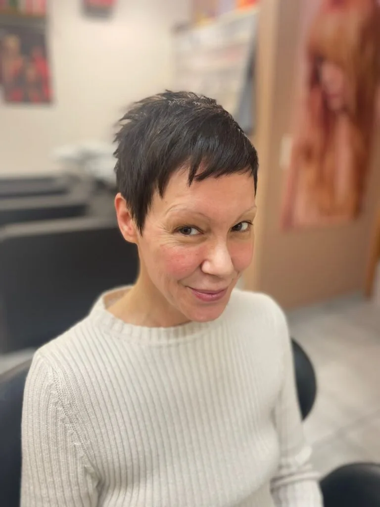 Edgy Textured Pixie with Playful Layers