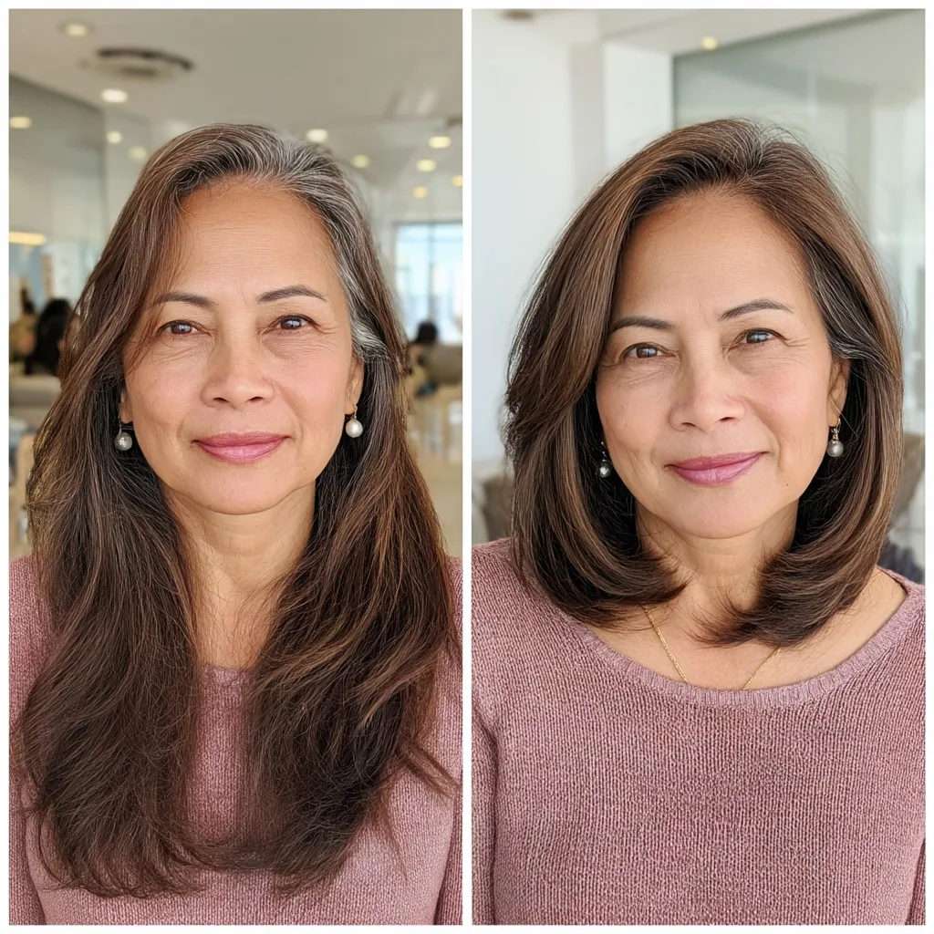 Elegant Long Bob with Soft Layers