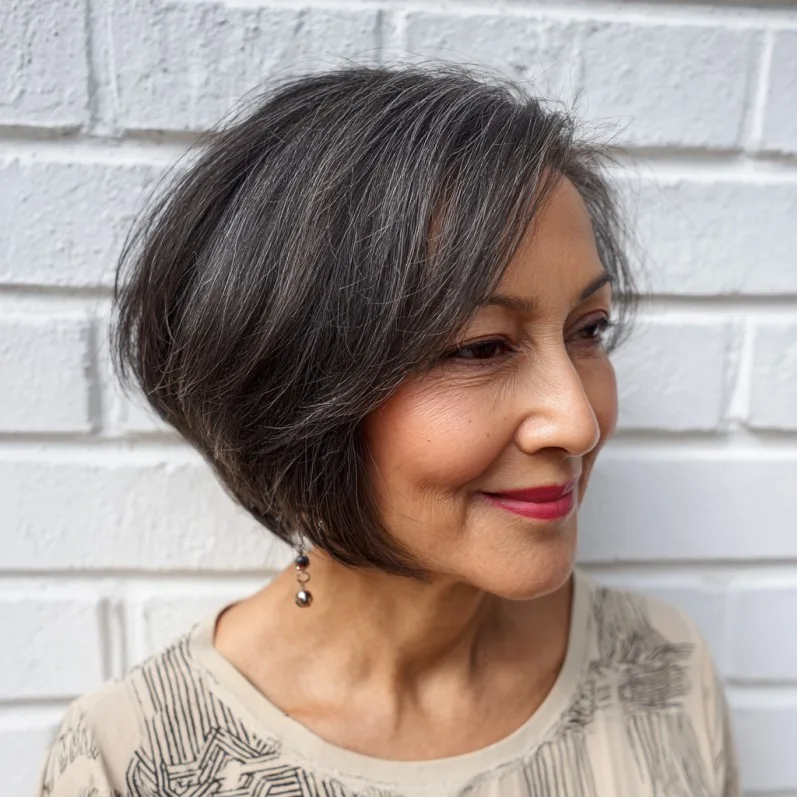 Elegant Textured Bob with Soft Layers